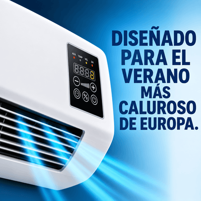 InstaCool Pro - Aire acondicionado portátil – No requiere instalación | 2 en 1 | Cubre hasta 550 pies cuadrados